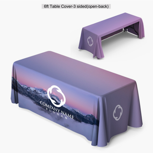 Custom Table Cloth (3 sided)