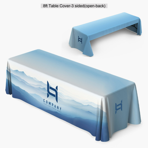 Custom Table Cloth (3 sided)