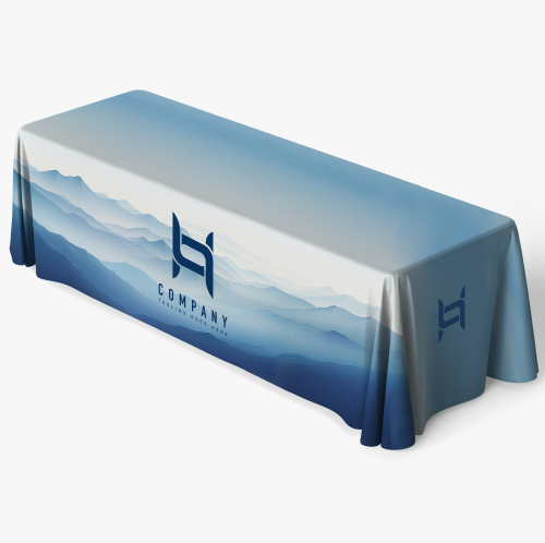 Custom Table Cloth (3 sided)