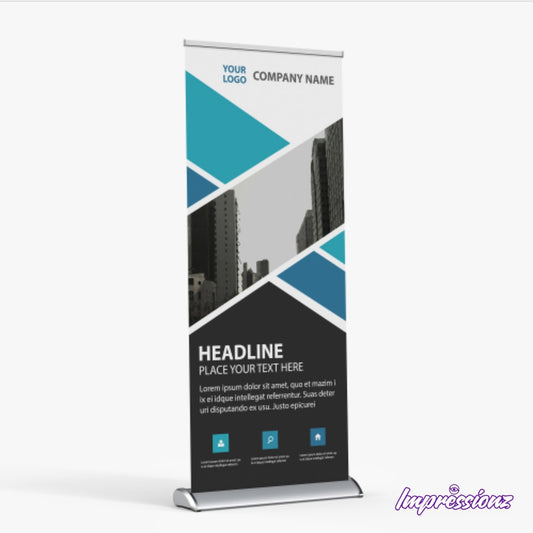 Deluxe Retractable Banner 33" x 81"