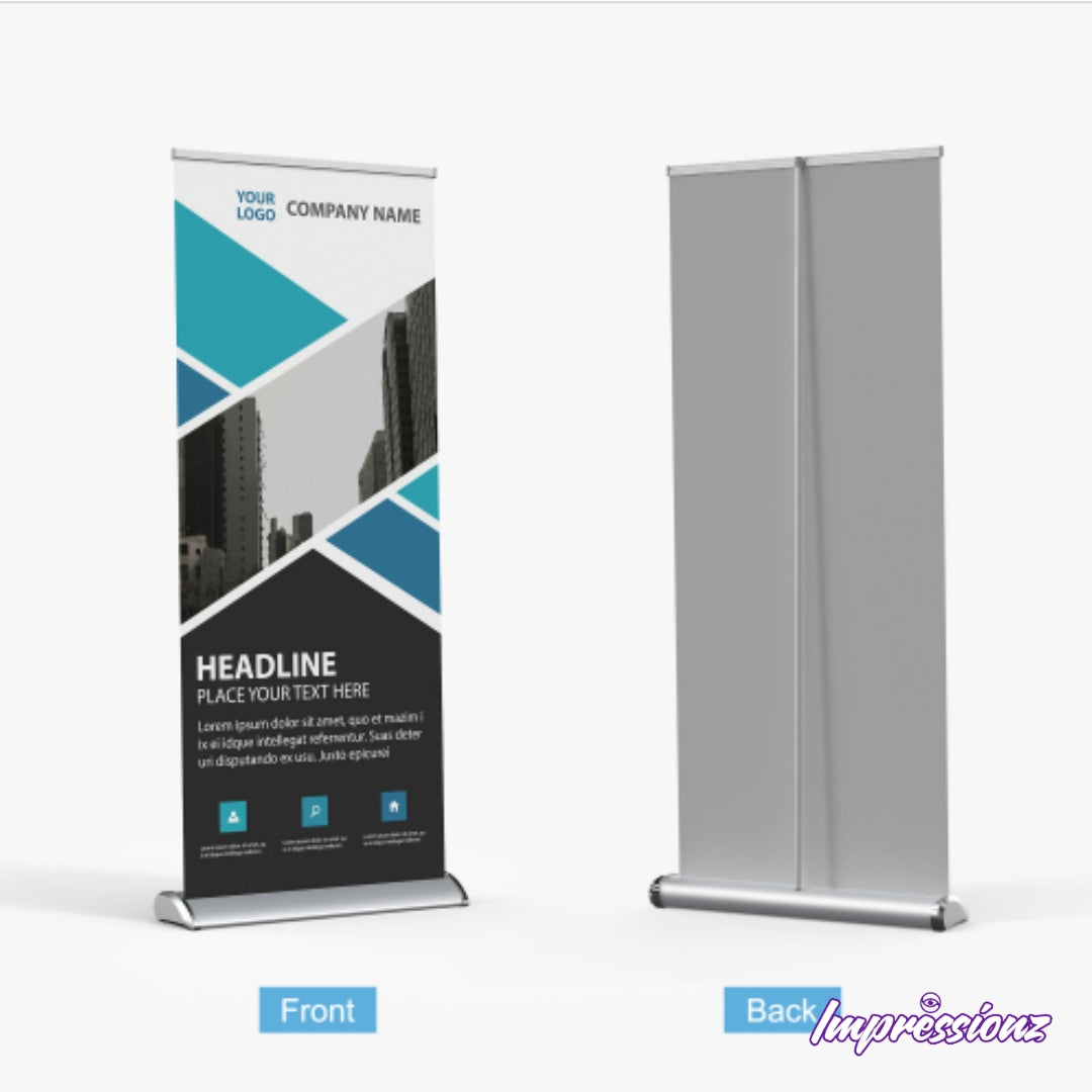 Deluxe Retractable Banner 33" x 81"