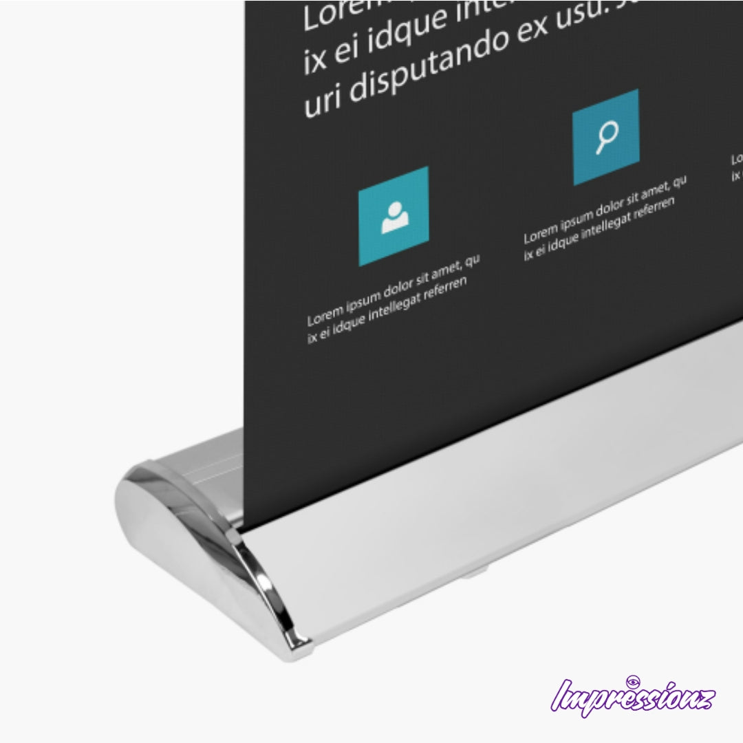 Deluxe Retractable Banner 33" x 81"