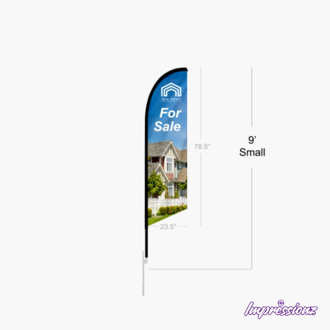 Feather Angled Flag