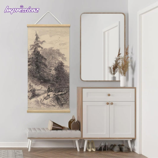 Magnetic Wood Frame Hanger