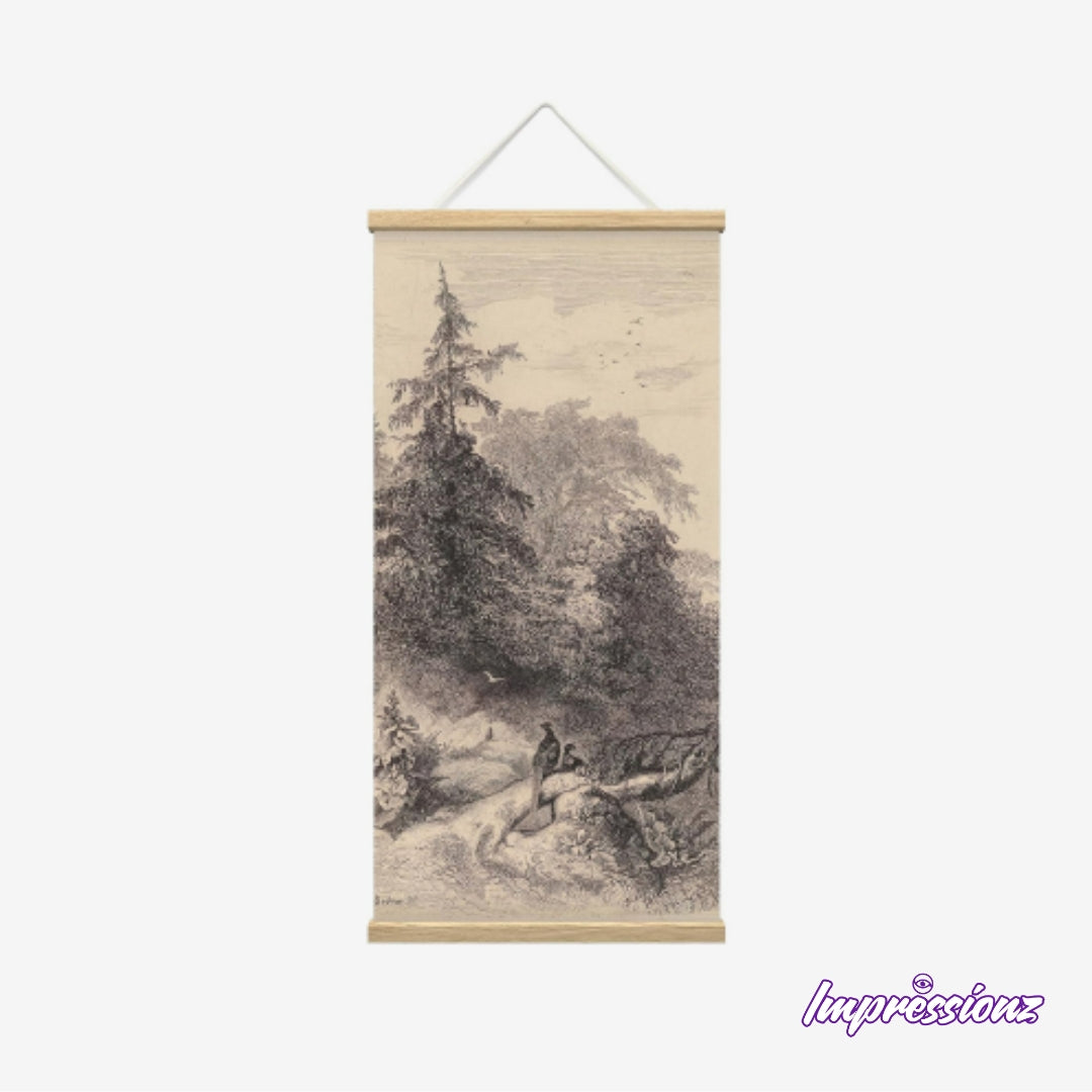 Magnetic Wood Frame Hanger