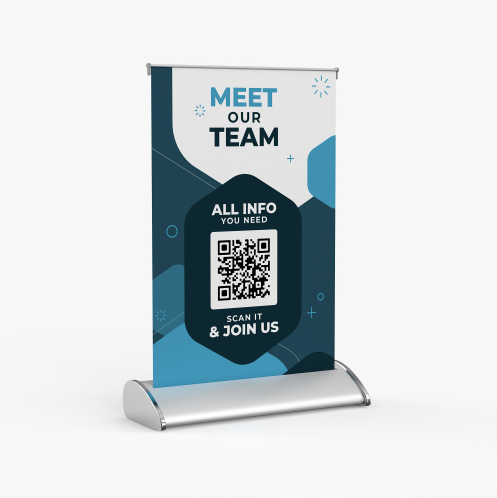 Table Top Banner Stand 11.5" x 17.5"